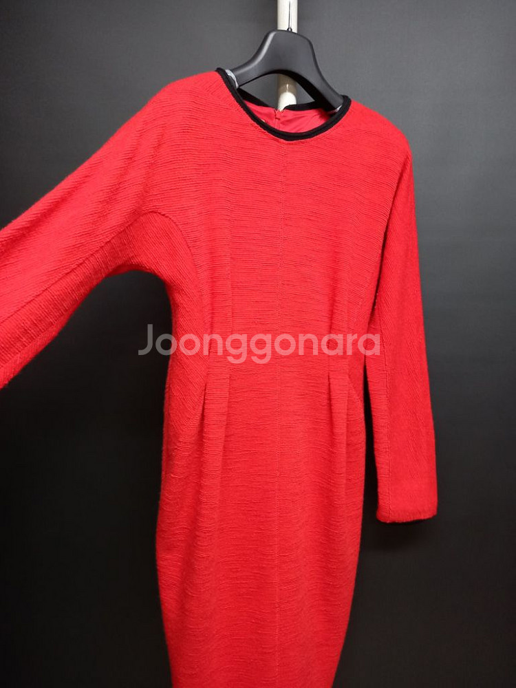 미샤 MICHAA 얇은 트위드 맥시 롱 원피스 55--3