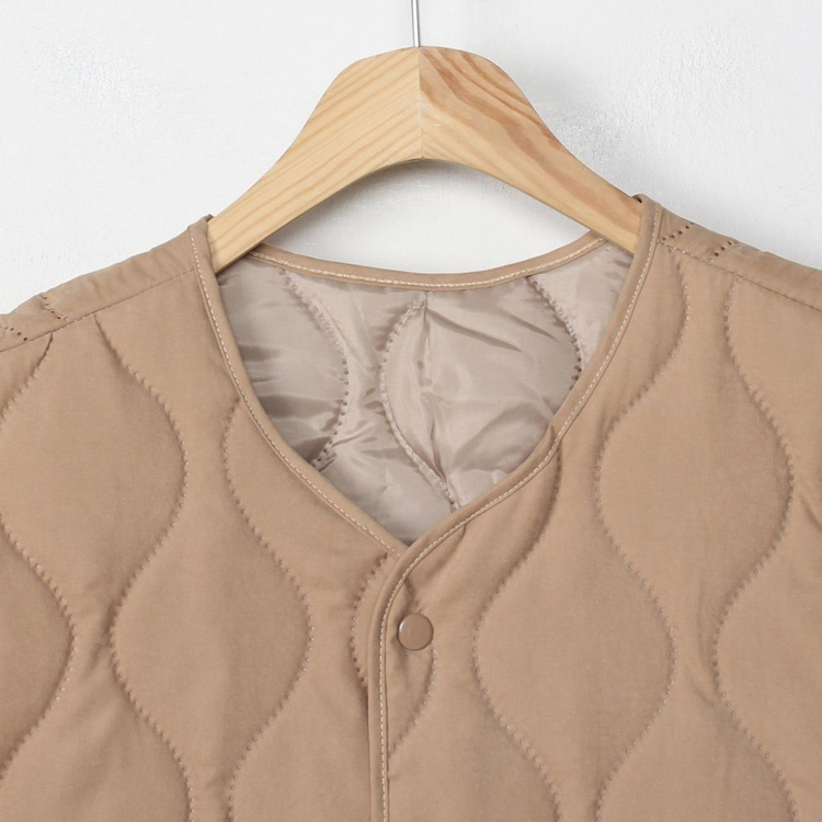 누빔조끼 새옷--3