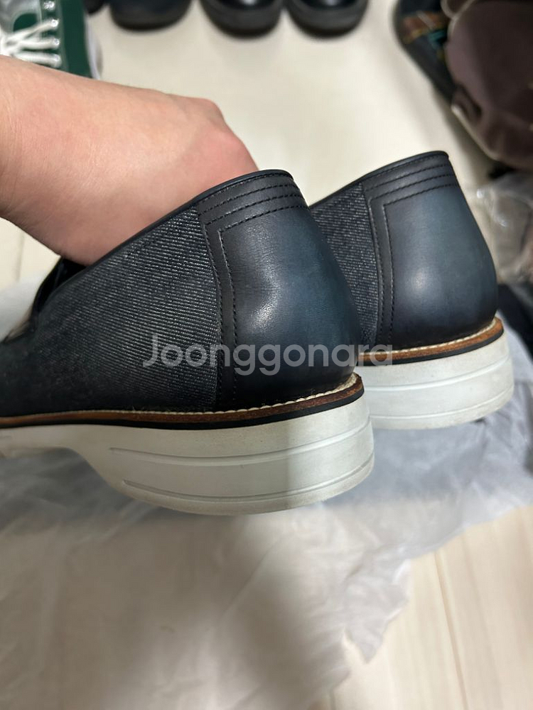 벨루티 데님 구두 로퍼--5