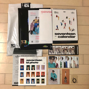 세븐틴 2022 시즌 그리팅 풀셋 일괄