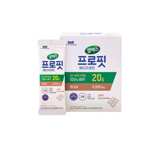 셀렉스 프로핏 웨이프로틴20g - 초코맛(5박스있음)