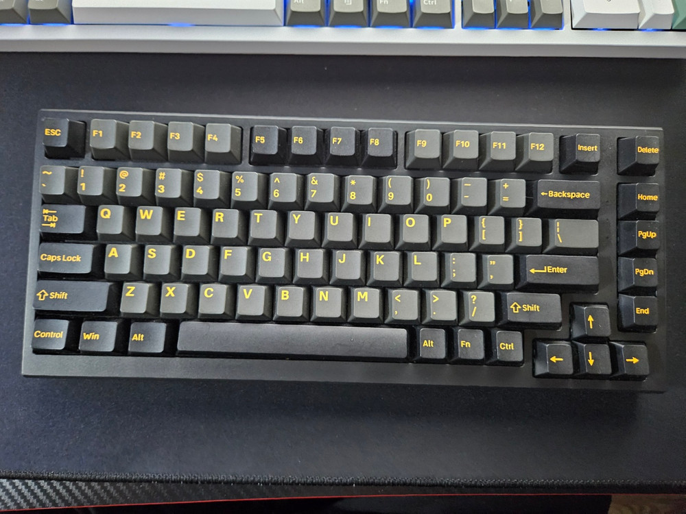 몬스긱 MG75w 발해스위치 공방풀윤활 커스텀키보드--0