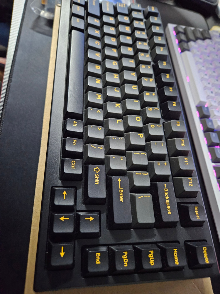 몬스긱 MG75w 발해스위치 공방풀윤활 커스텀키보드--1