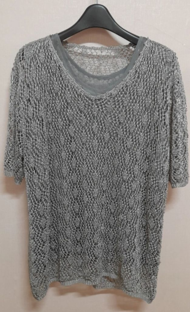 2종 여성니트 가디건 나시세트 새상품. 개당가--1