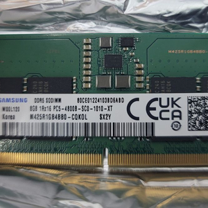 새제품 삼성 노트북램 저전력 DDR5 8GB PC5-