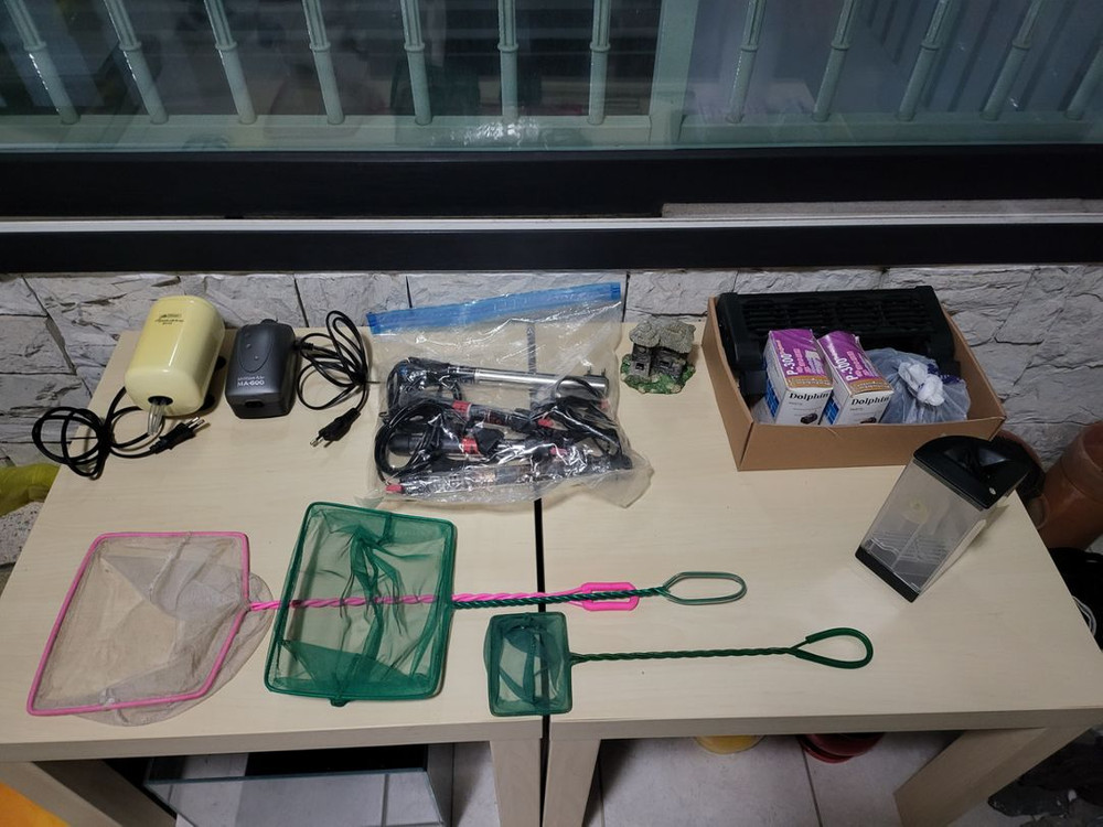 어항 및 용품 일체--5