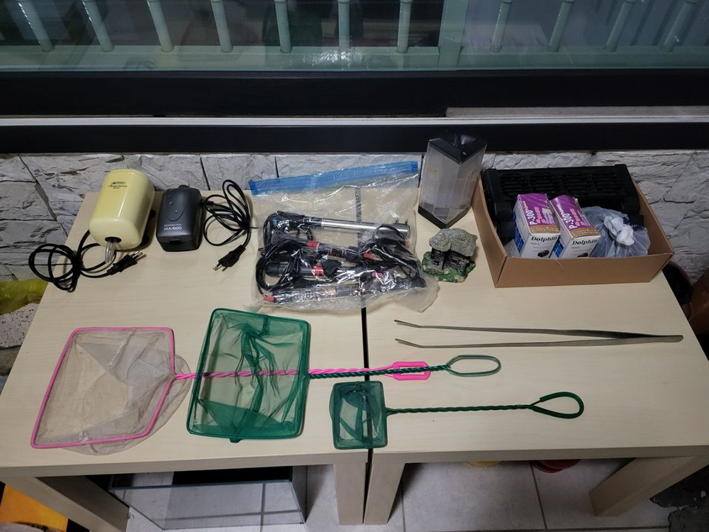 어항 및 용품 일체--6