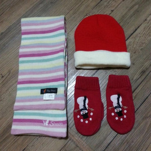 아기목도리/장갑/모자