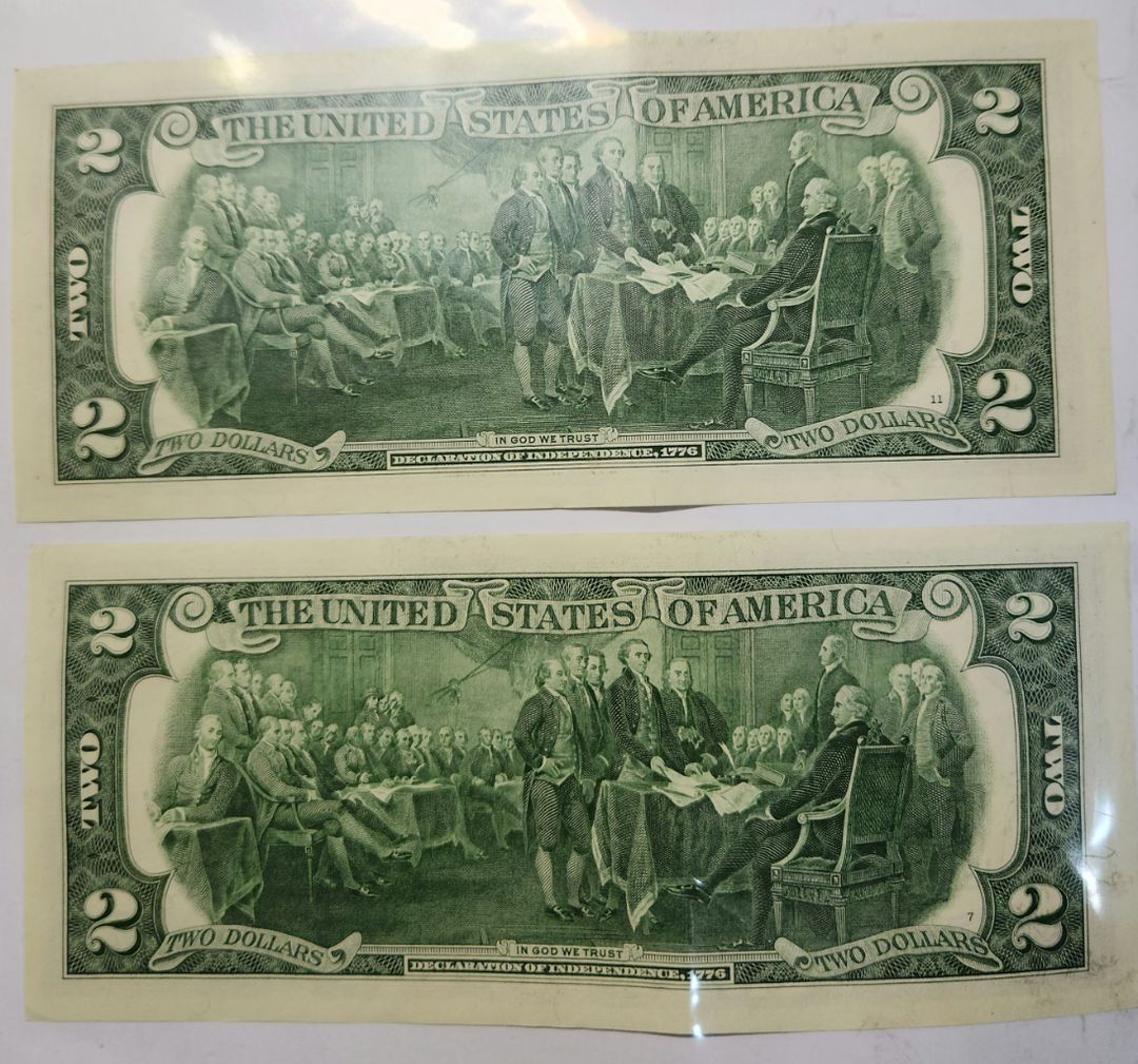 행운의 2달러 지폐 연속번호 3종류 외 미국화폐 | 중고나라 - 안심되는 중고거래