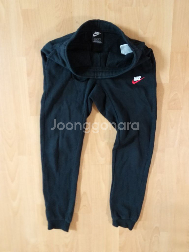 여성 나이키 기모 조거팬츠 (블랙.28)--2