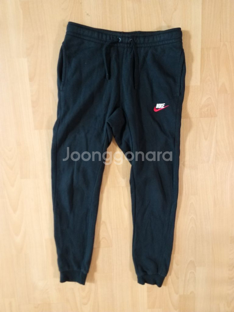 여성 나이키 기모 조거팬츠 (블랙.28)--5