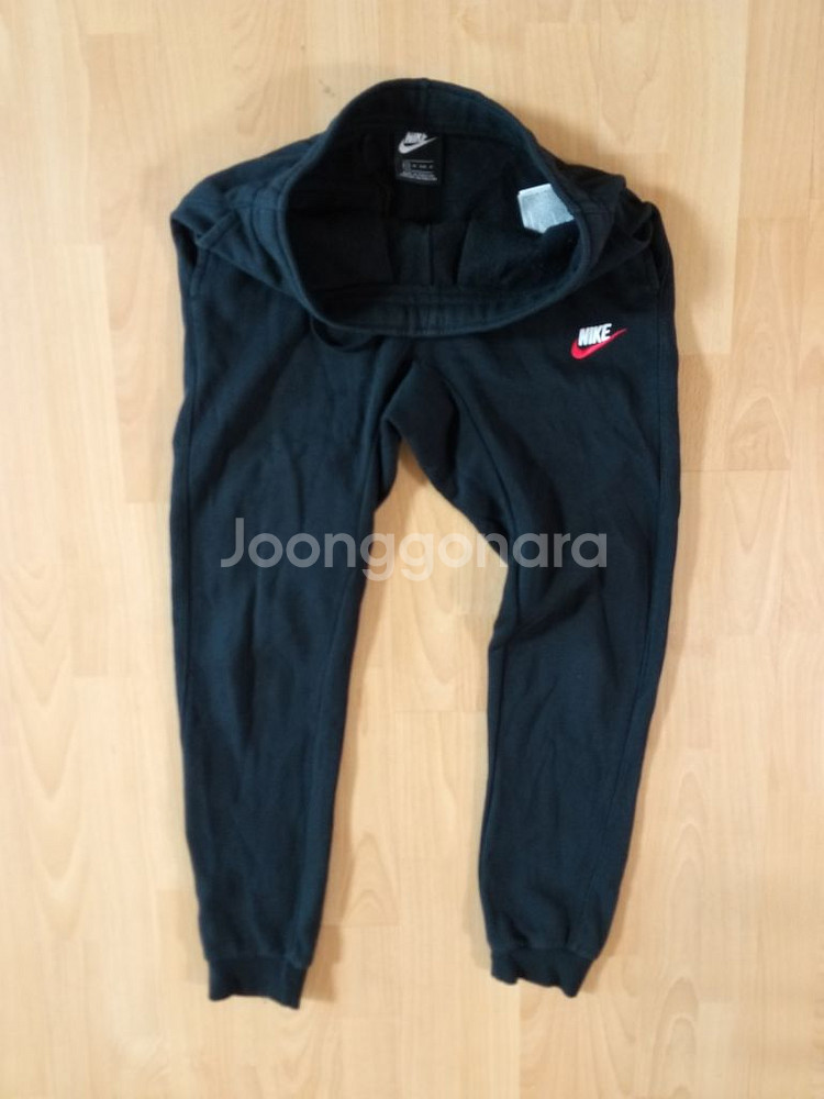 여성 나이키 기모 조거팬츠 (블랙.28)--6