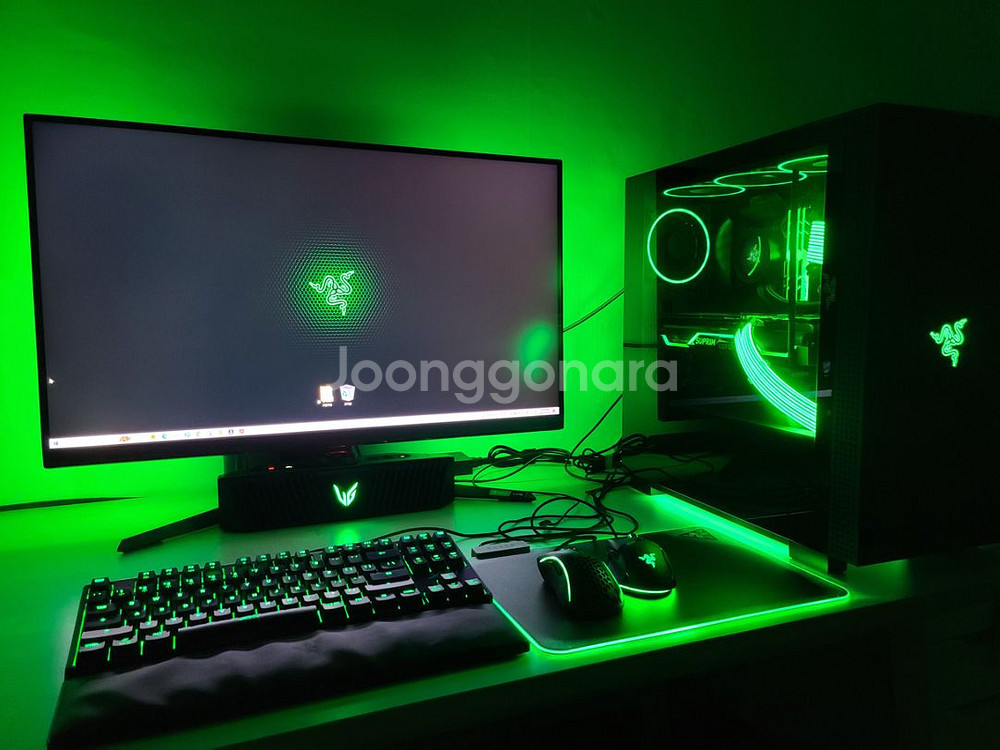 레이저 감성 초고사양 PC 컴퓨터 풀세트 엘지울트라기어--0