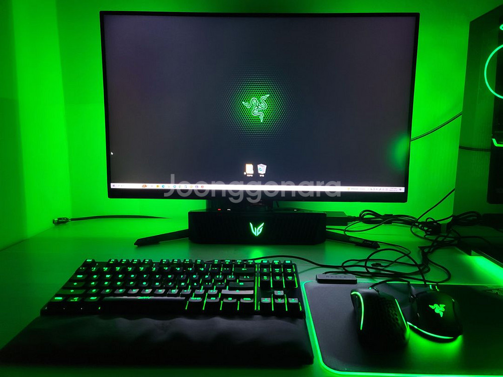 레이저 감성 초고사양 PC 컴퓨터 풀세트 엘지울트라기어--4