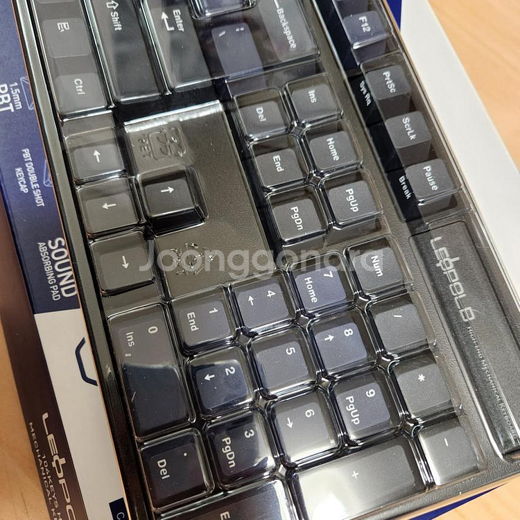 레오폴드 FC900R 블루블랙 클리어축 키보드--3