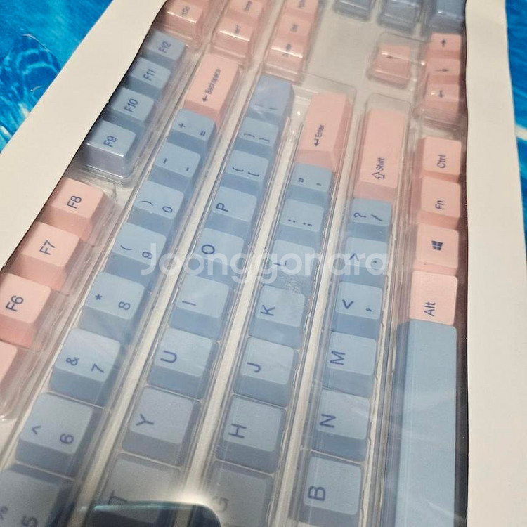 바밀로 핑크블루 PBT 키캡 108키--1