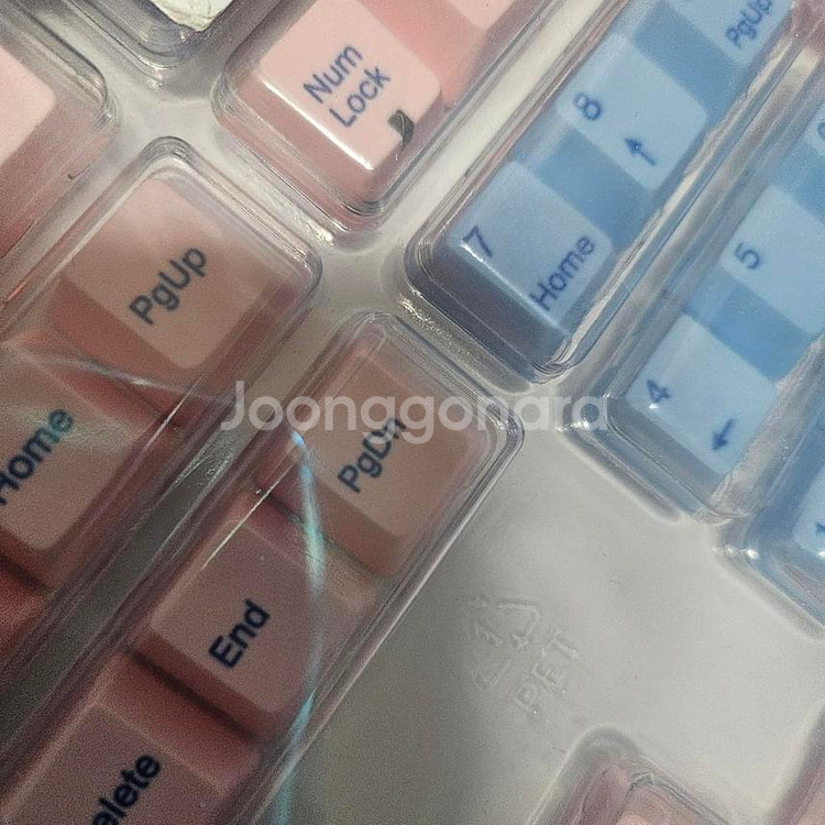 바밀로 핑크블루 PBT 키캡 108키--3