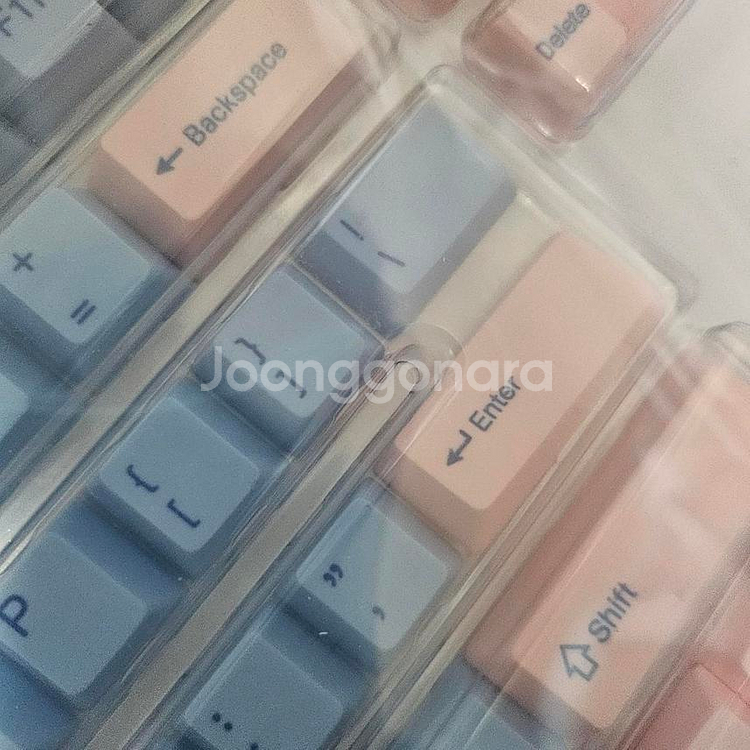바밀로 핑크블루 PBT 키캡 108키--2