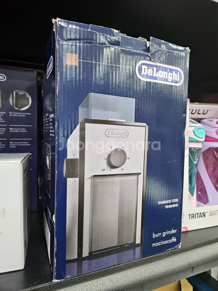 드롱기 전동 커피글라인더 KG89 미사용새상품--0