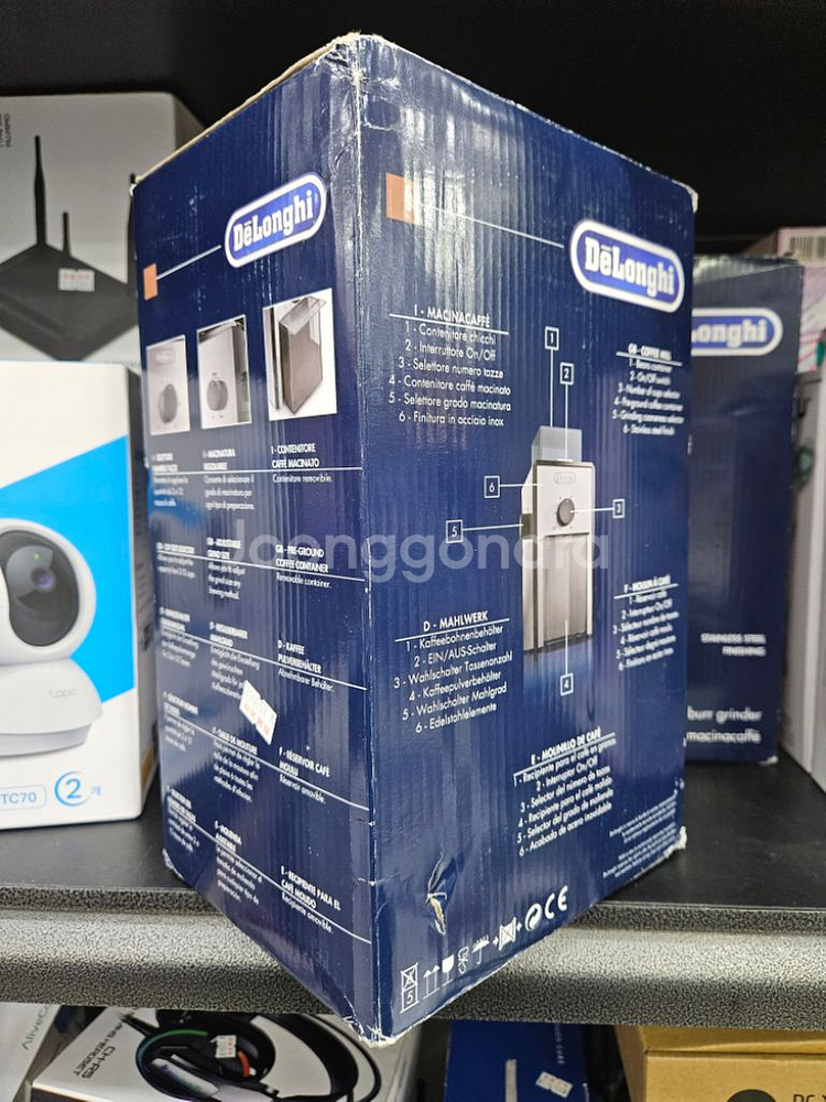 드롱기 전동 커피글라인더 KG89 미사용새상품--1