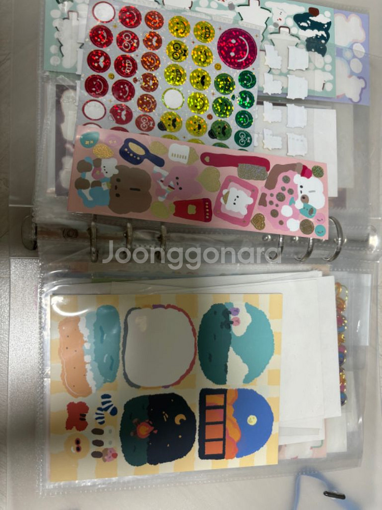 스티커랑 뒷대지 싸게 팔아요--3