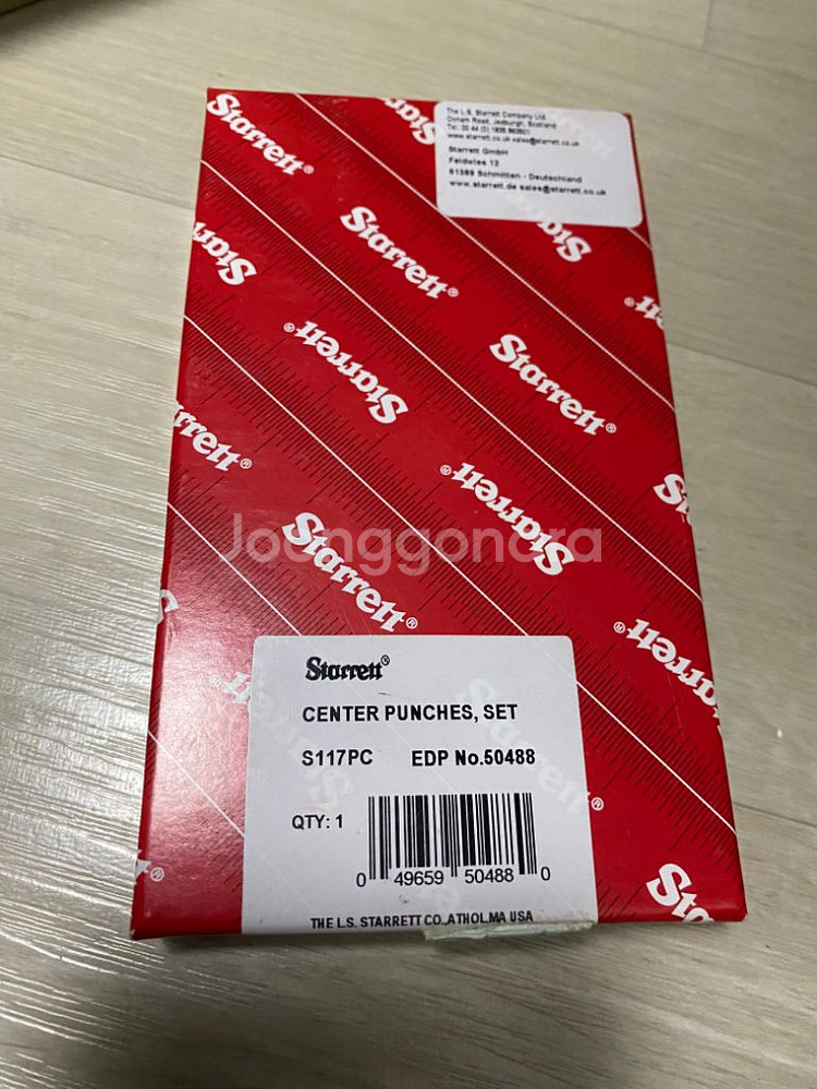 스타렛 S117PC 센터 펀치 5개 세트--2