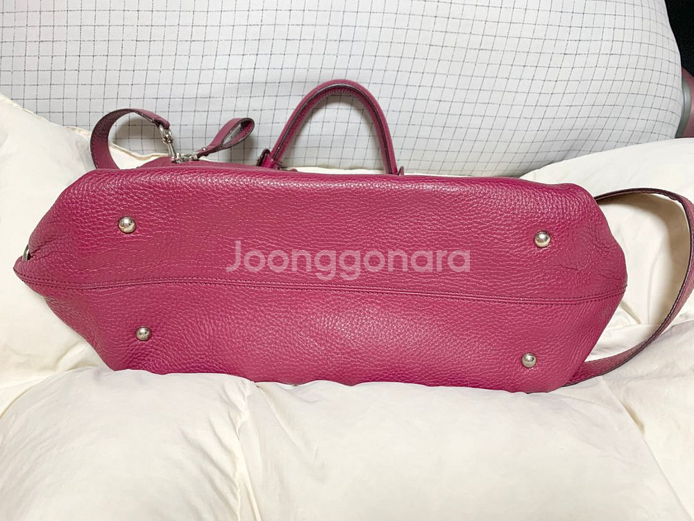 정품ㅡ페레가모 소피아 라지/천연가죽/크로스,토트--4