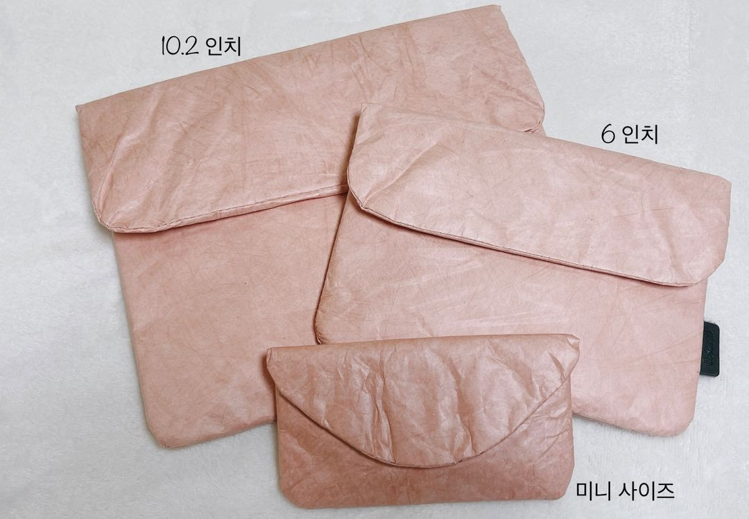 * 타이벡 파우치 빈티지 다꾸 배경지 스티커 다꾸용품 이미지