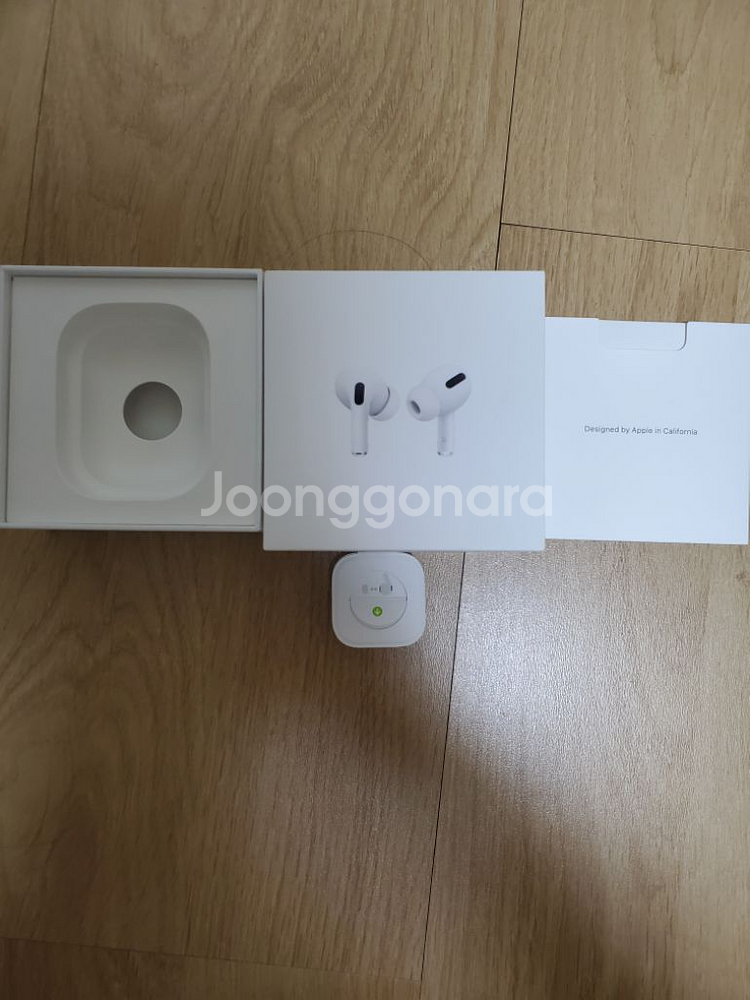 에어팟 프로 1세대 풀박스 판매합니다 (배송비무료)--3