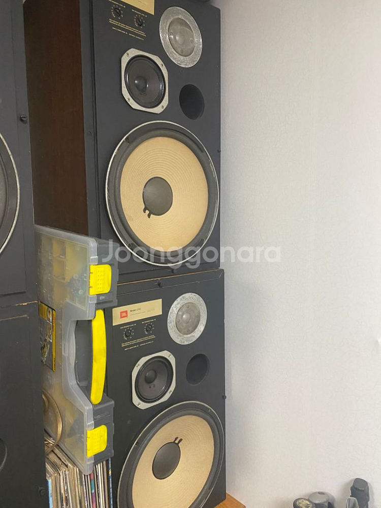 JBL L112.턴테이블.더블데크--3