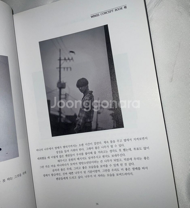 방탄 멘트북 명언북 명언집 어록북 사막의 노래 바다--2
