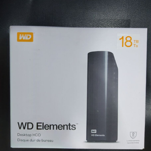 WD 엘리멘츠 18Tb 미개봉