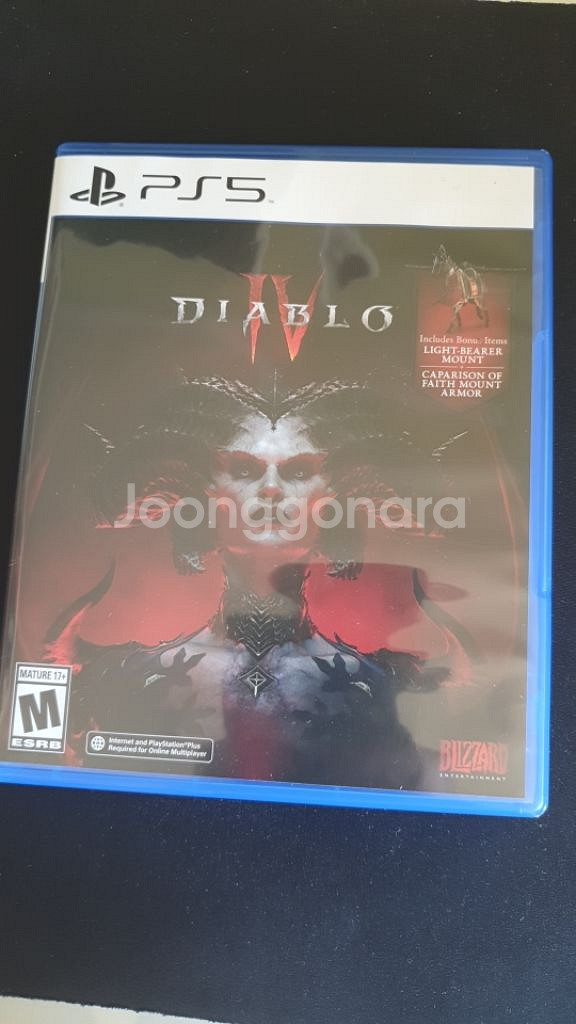 ps5 디아블로4 판매합니다.(택포)--0