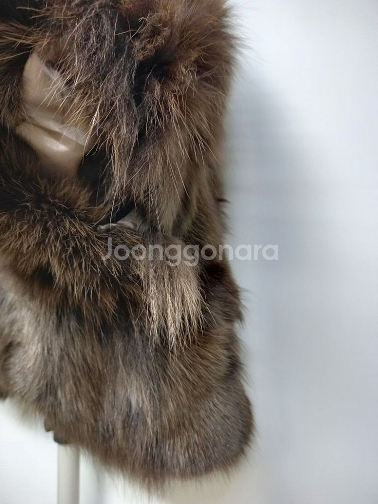 타임 TIME 폭스퍼 숏 베스트 코트 66--5