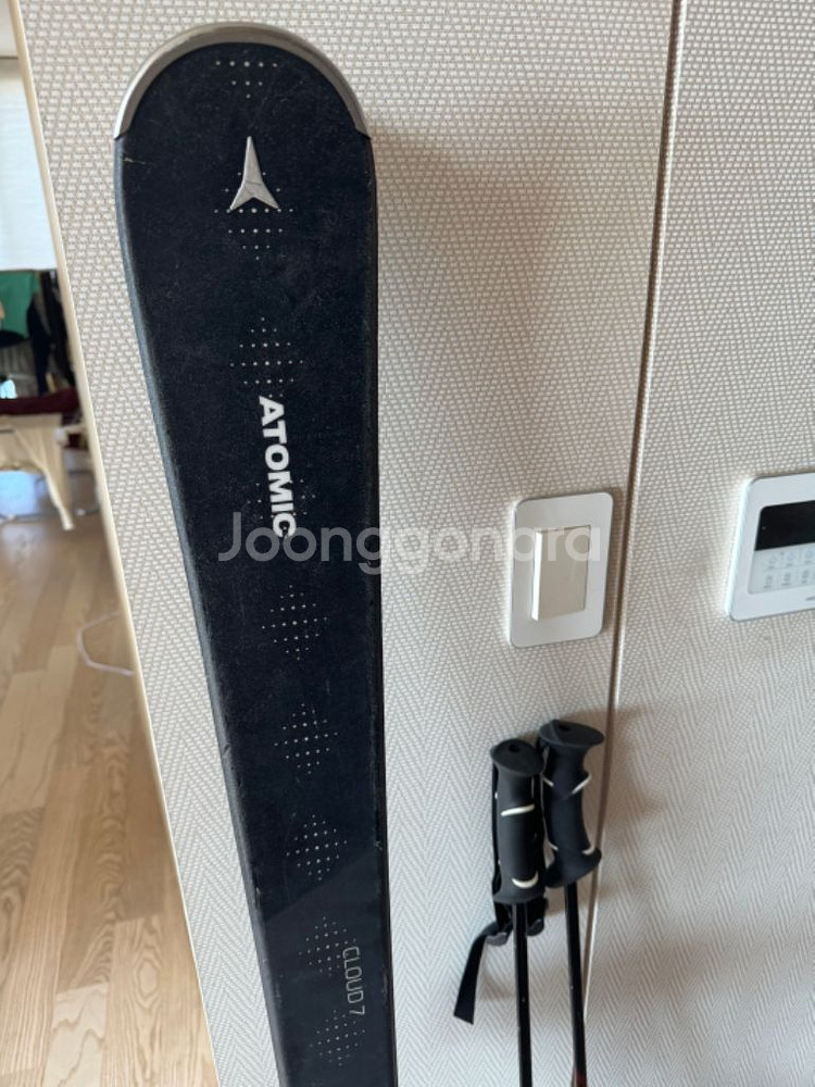 여성 스키 세트- 아토믹 클라우드 7 초급 스키--3