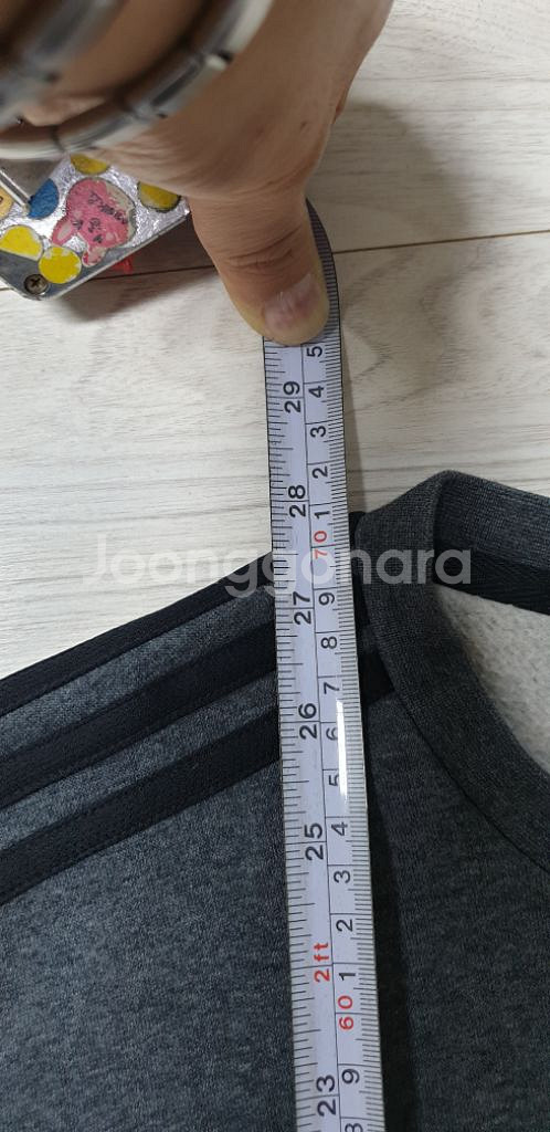 adidas 기모티셔츠(해외판) L사이즈 100호 정품--6