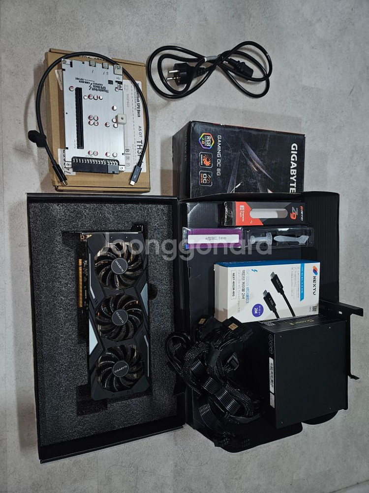 eGPU th3p4g3+RX5700XT 외장그래픽--0