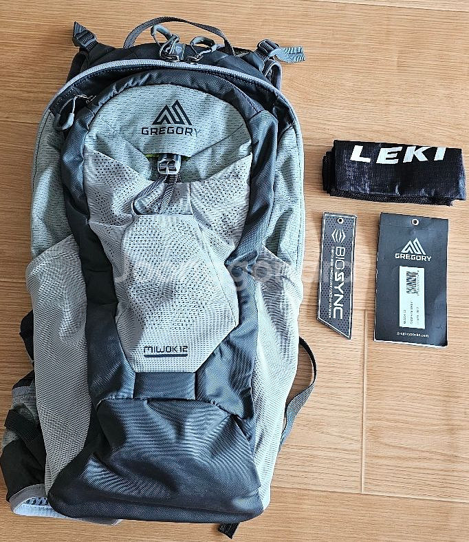 등산용백팩12L GREGORY BIOSYNC(새상품)--2