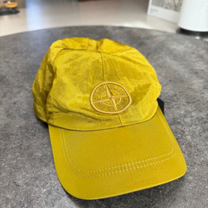 스톤아일랜드 나일론 메탈 볼캡 모자 XL 옐로우 판매