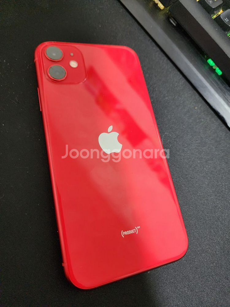 아이폰11 레드 128GB 팝니다--7