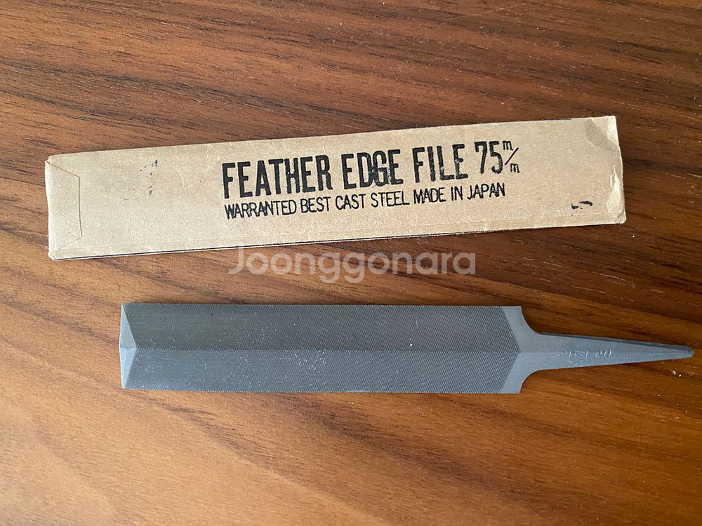 Feather edge file, 2종 세트--1