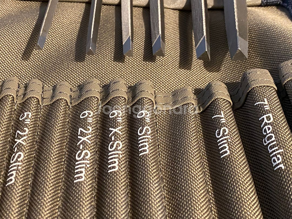 Bahco saw sharpening file 6종세트--2