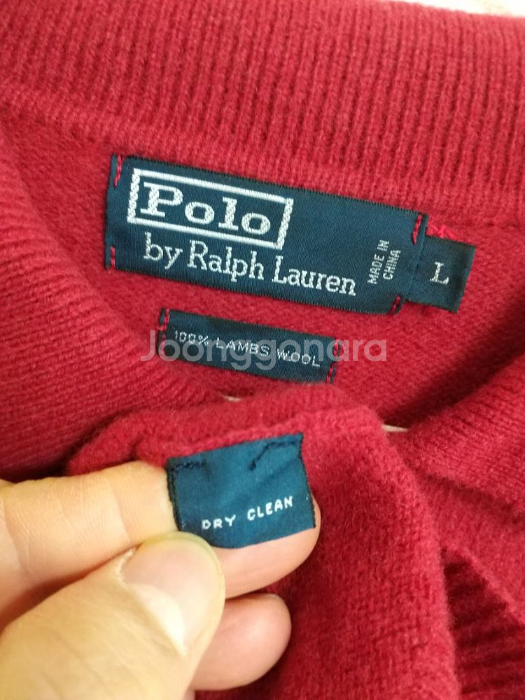 여성 폴로랄프로렌 램스울100% 울니트(105)--5