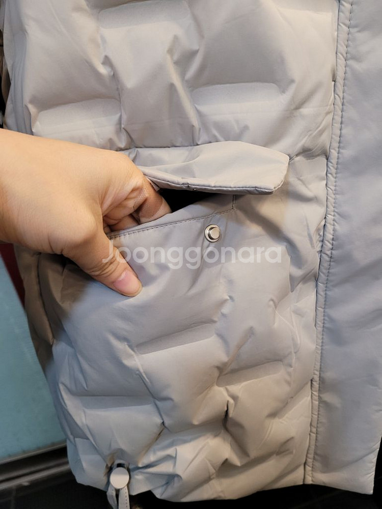 35만원 55-88 구스다운100 무봉제 구스다운패딩--2
