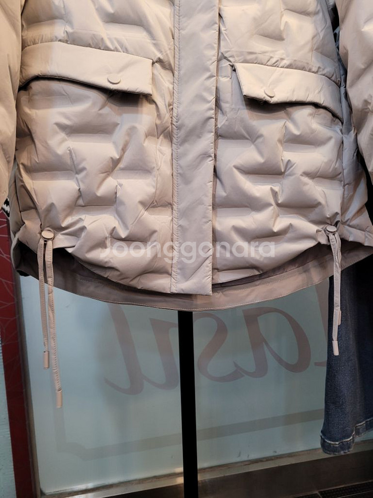 35만원 55-88 구스다운100 무봉제 구스다운패딩--4