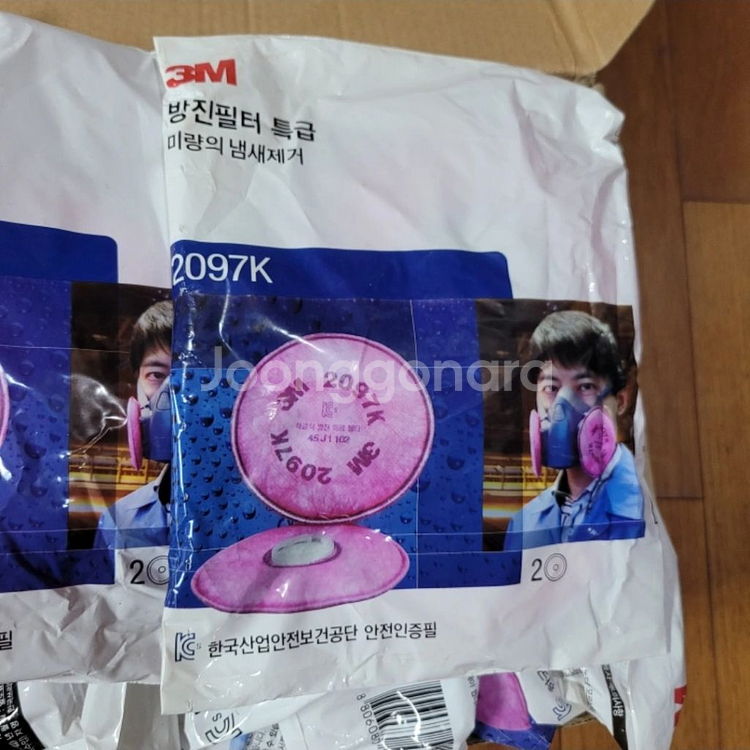 3M 방진마스크 방진필터 2097K (48개)--1