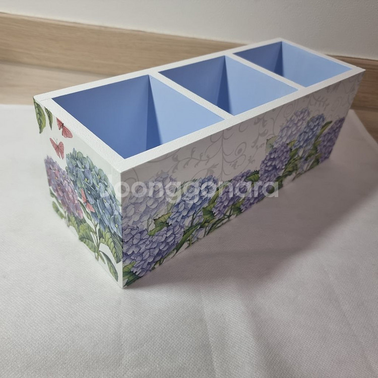 수국 3칸 수납함--2