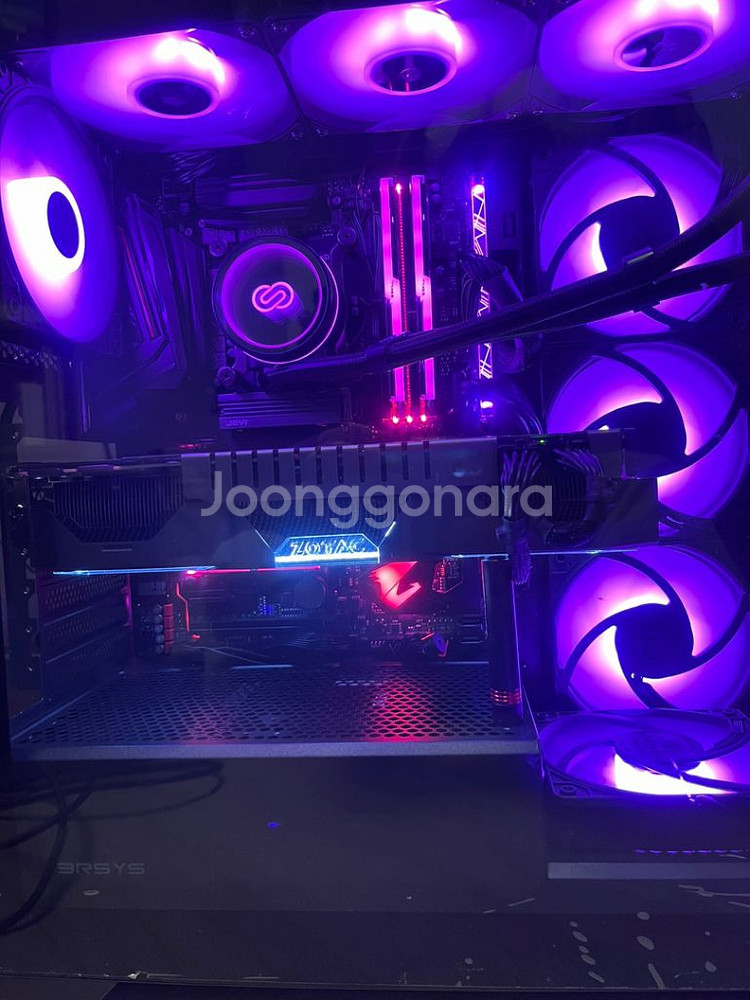 8700k+1070ti ARGB 컴퓨터 팝니다--2