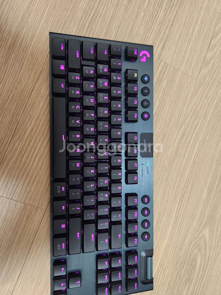 로지텍 g913 tkl 텍타일 + 루프커버--4