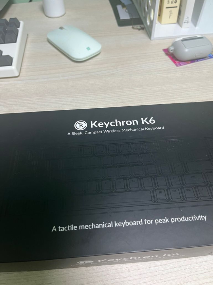 키크론k6 rgb 핫스왑 적축 알루미늄프레임--2